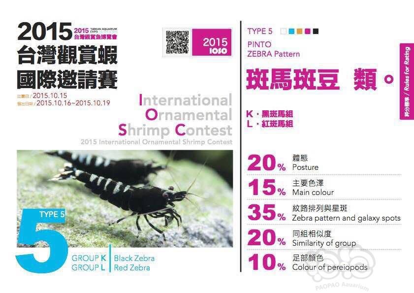 2015台湾观赏虾国际邀请赛-比赛组别详解-图6