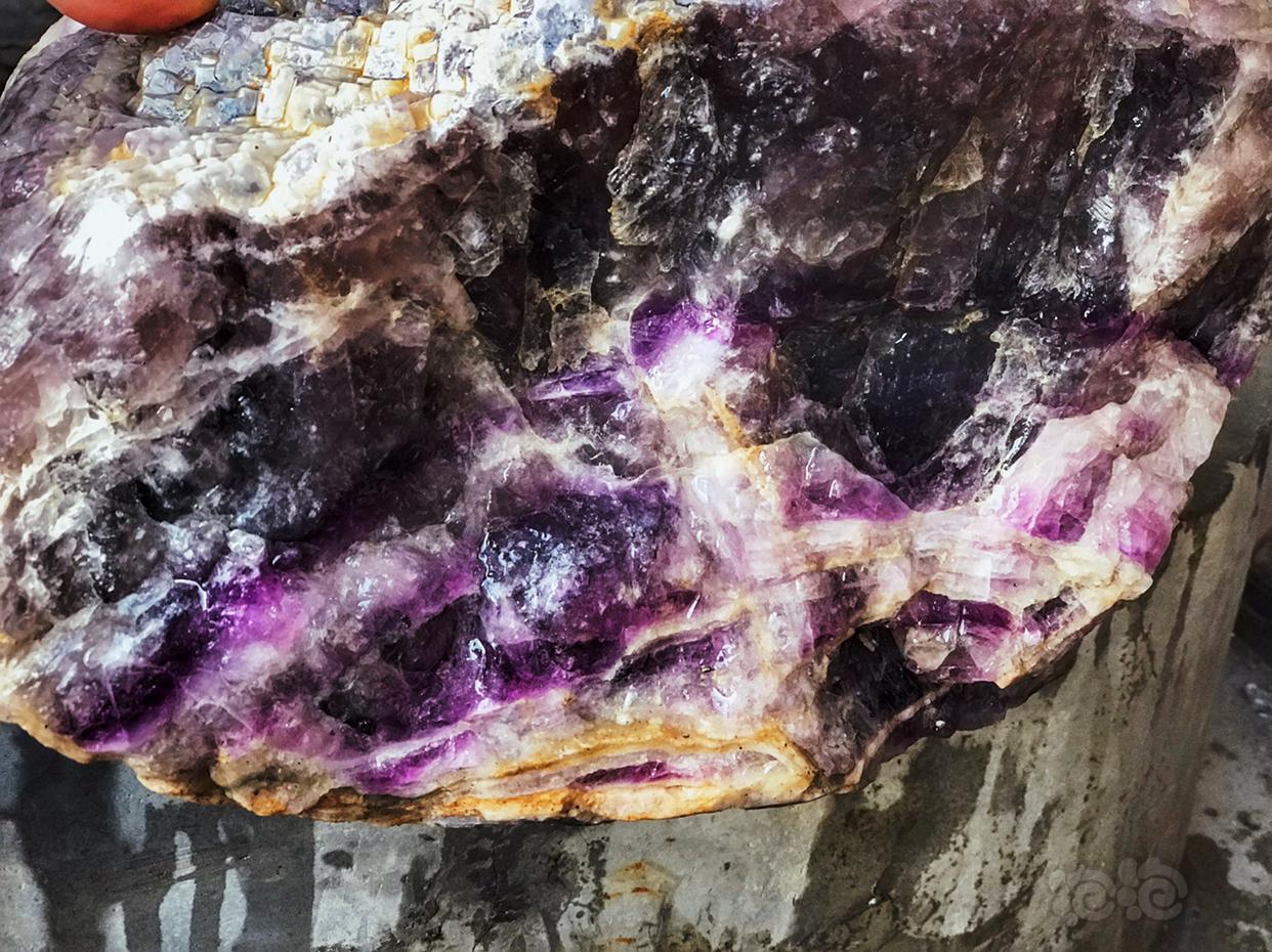 天然紫色晶石-图8