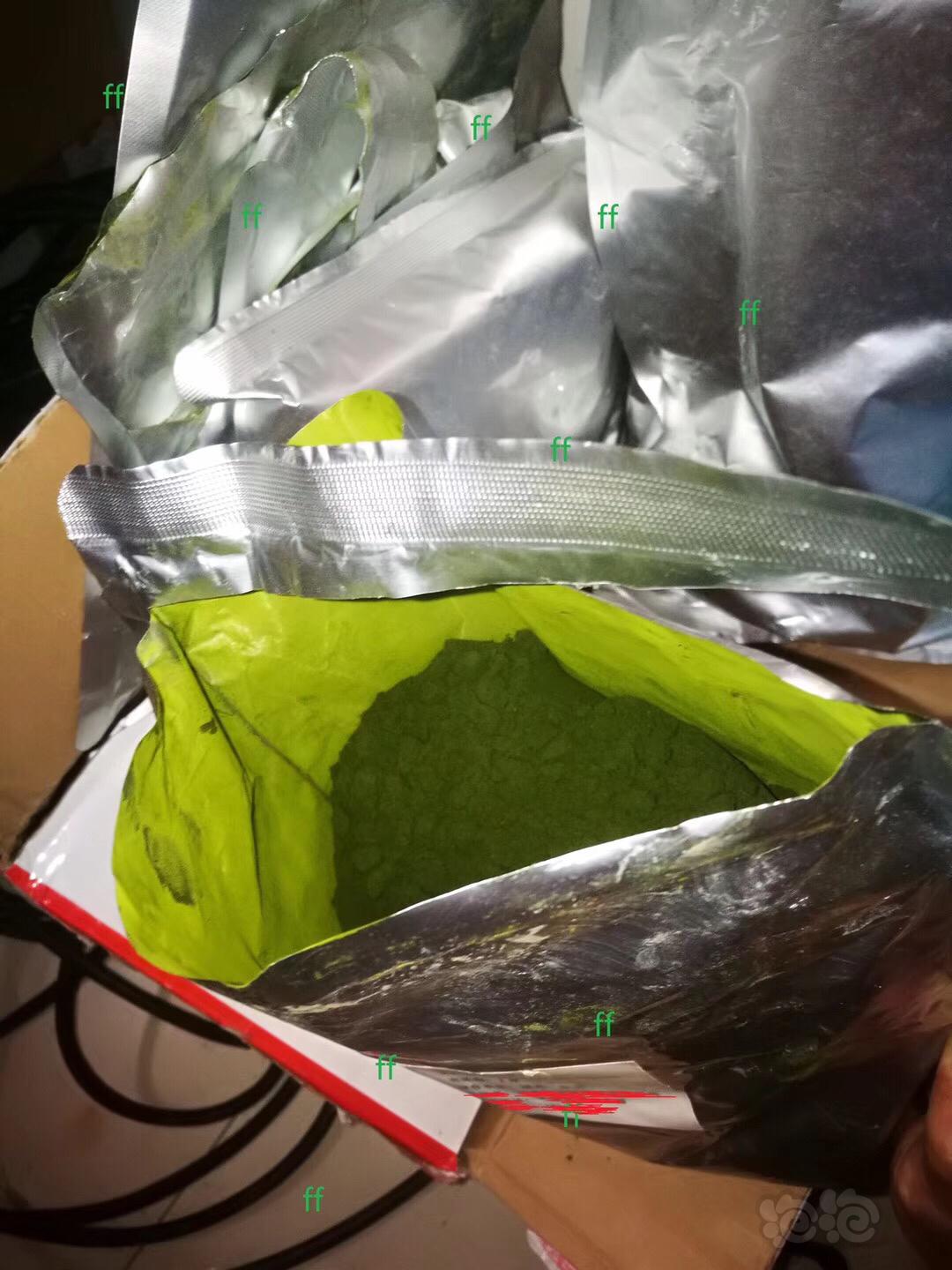 【用品】2019-03-24#RMB拍卖小球藻原粉一份100g，虾苗、鱼苗均可食用-图1