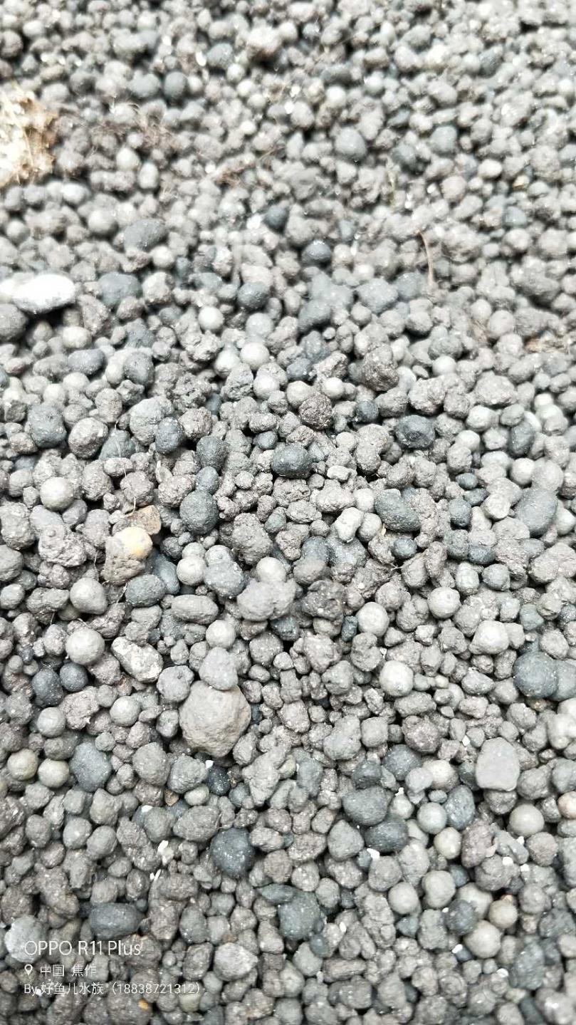 底砂付邮费送闲置水草泥混合陶粒55斤