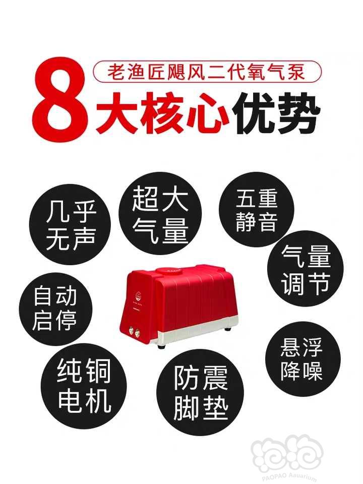 2020-6-10#RMB拍卖老鱼匠飓风二代气泵红色5瓦1个-图2