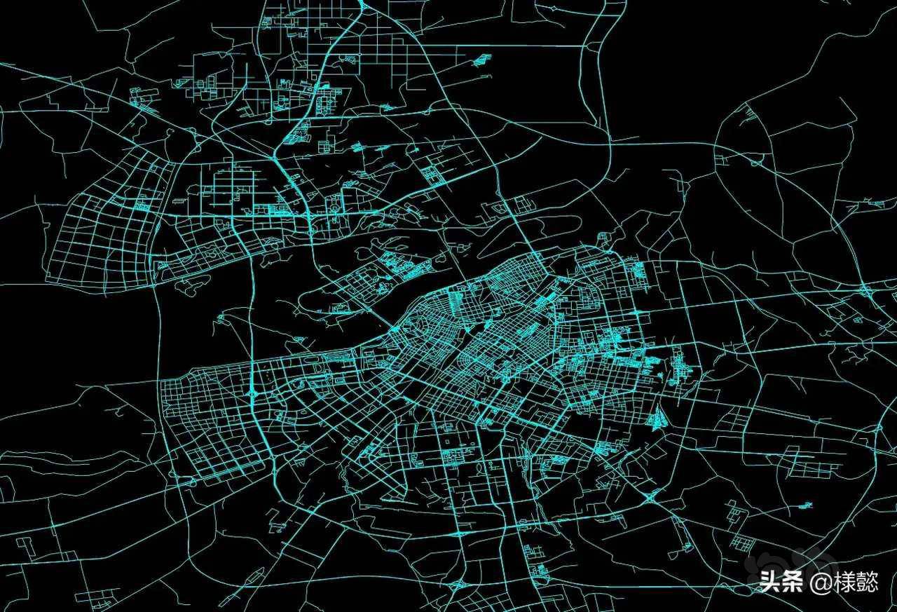 东三省道路网络图辽宁吉林黑龙江沈阳长春哈尔滨