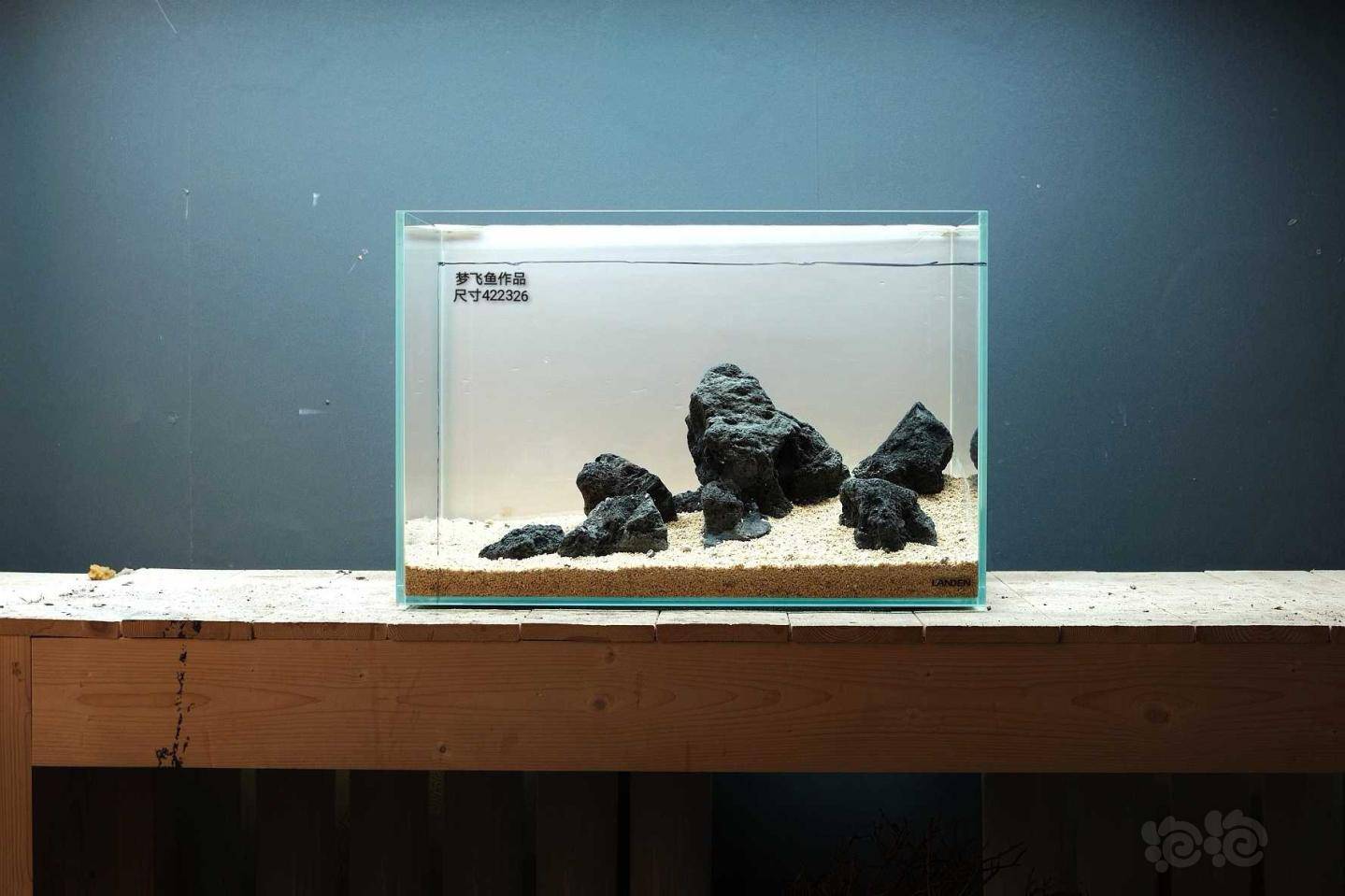 火山岩造景作品