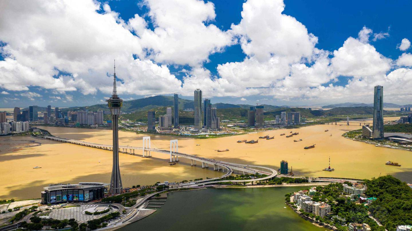 天空之眼瞰澳门