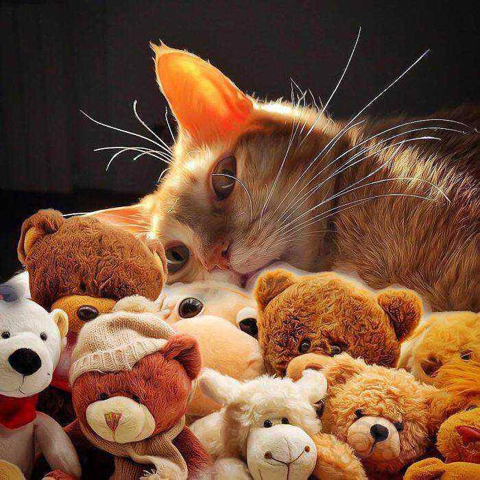 一只意大利的淘气猫看起来非常机智ins上拥有629万粉丝