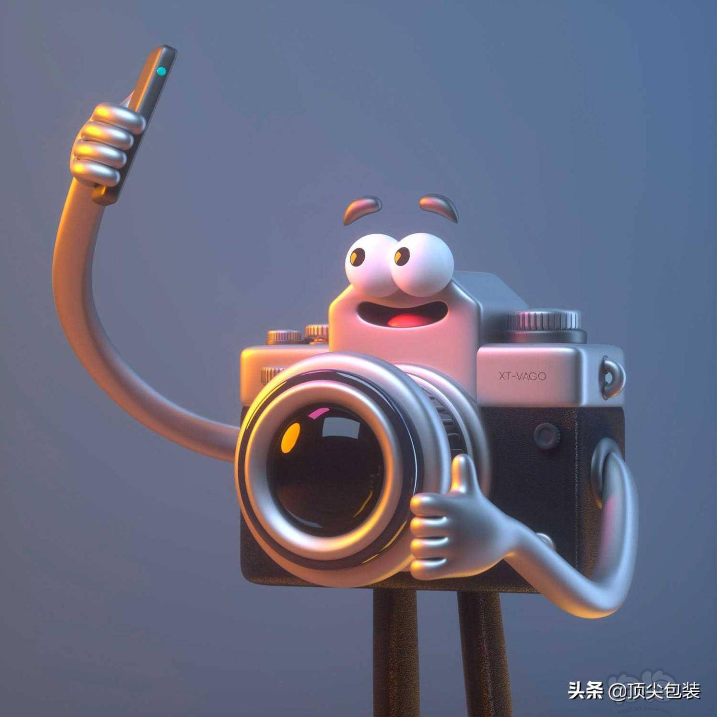 欣赏|墨西哥设计师vago 3d角色插画作品#手绘插画