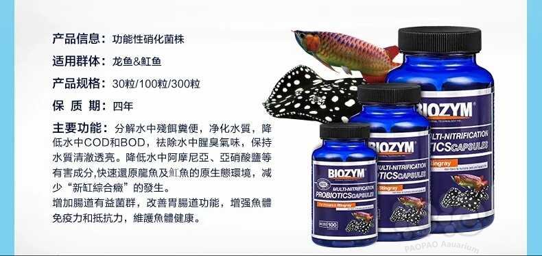 【用品】2021-03-15#RMB拍卖百因美龙鱼魟鱼硝化细菌胶囊100粒(国际版)-图2