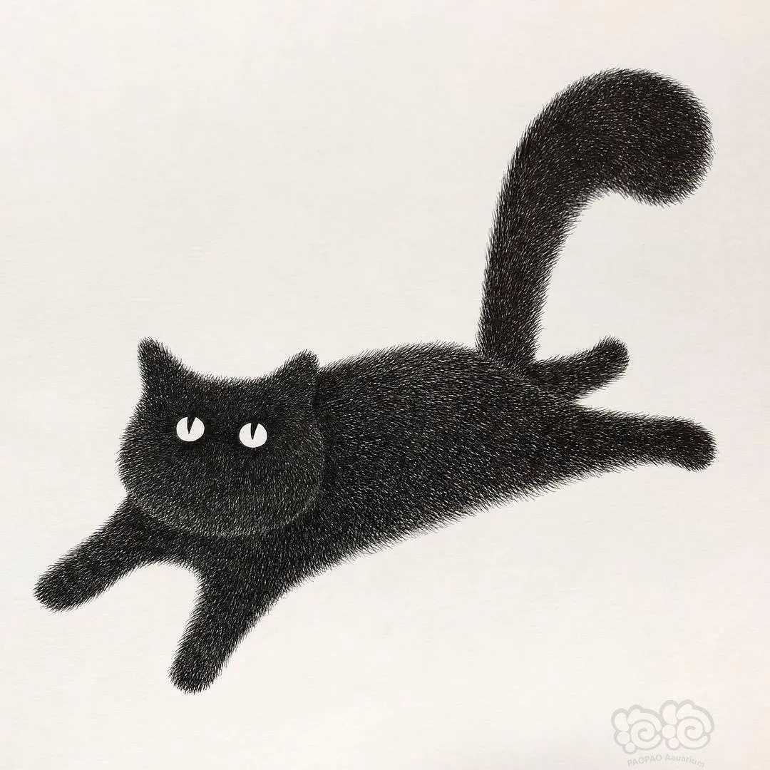 可爱的猫咪插画
插画师:Kamwei Fong-图8