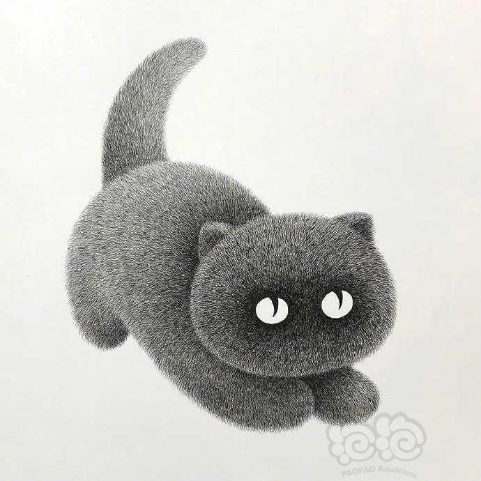 可爱的猫咪插画
插画师:Kamwei Fong-图6