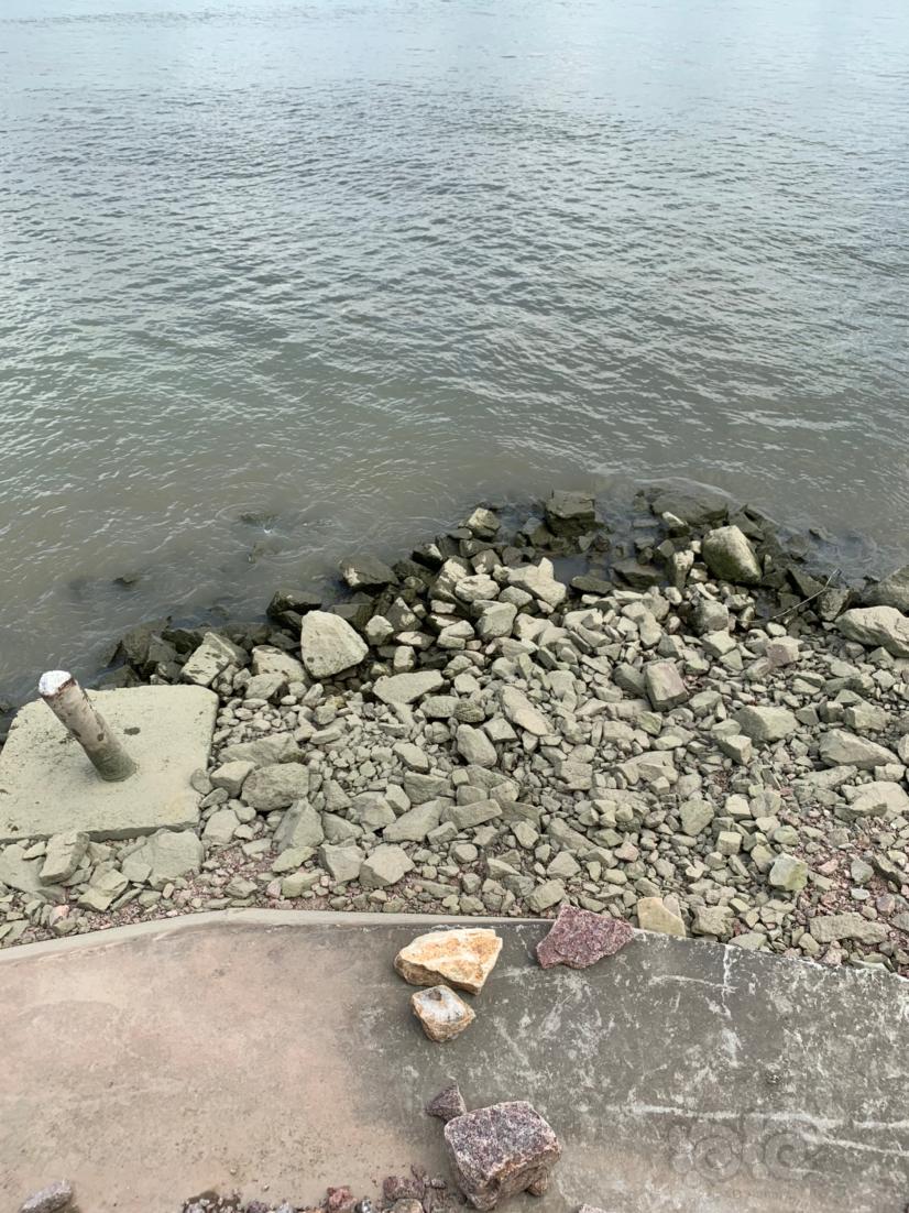 去海边遛弯了 这么好看的石头可惜抱不走-图1