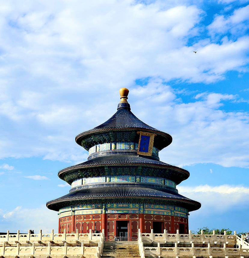 天气不错拍拍天坛