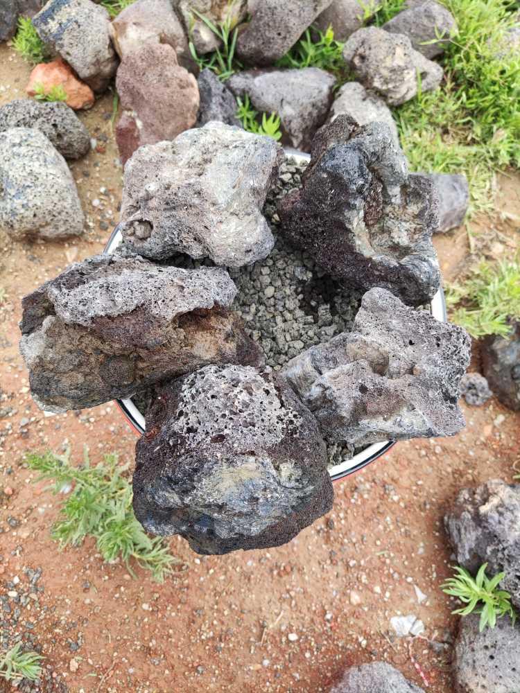 黑色火山石活动2斤5-15厘米7.88元包邮！！-图5