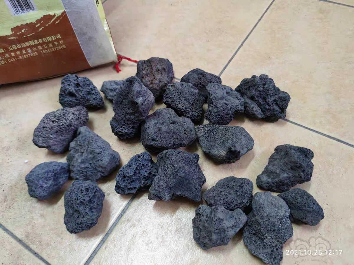 年前最后一波！黑色火山石15块3-7厘米6.8包邮到家-图1